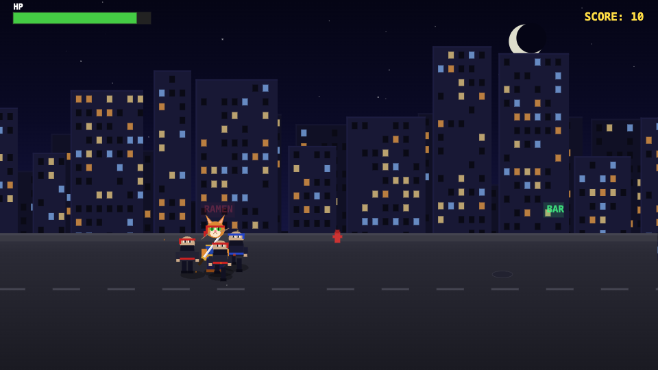 Samurai Cat: NYC Beatdown