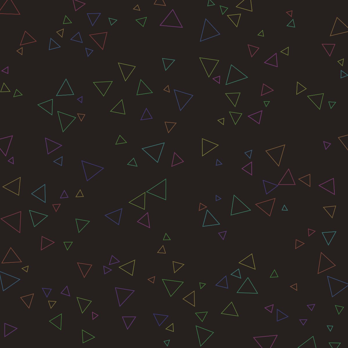 Packed Triangles
