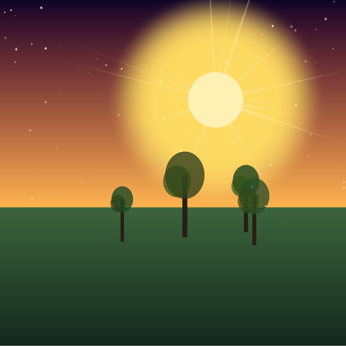 First Light on the Frontier