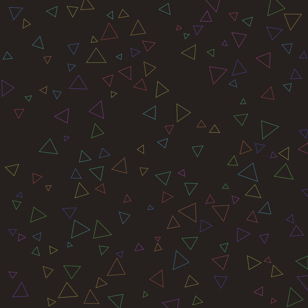 Packed Triangles
