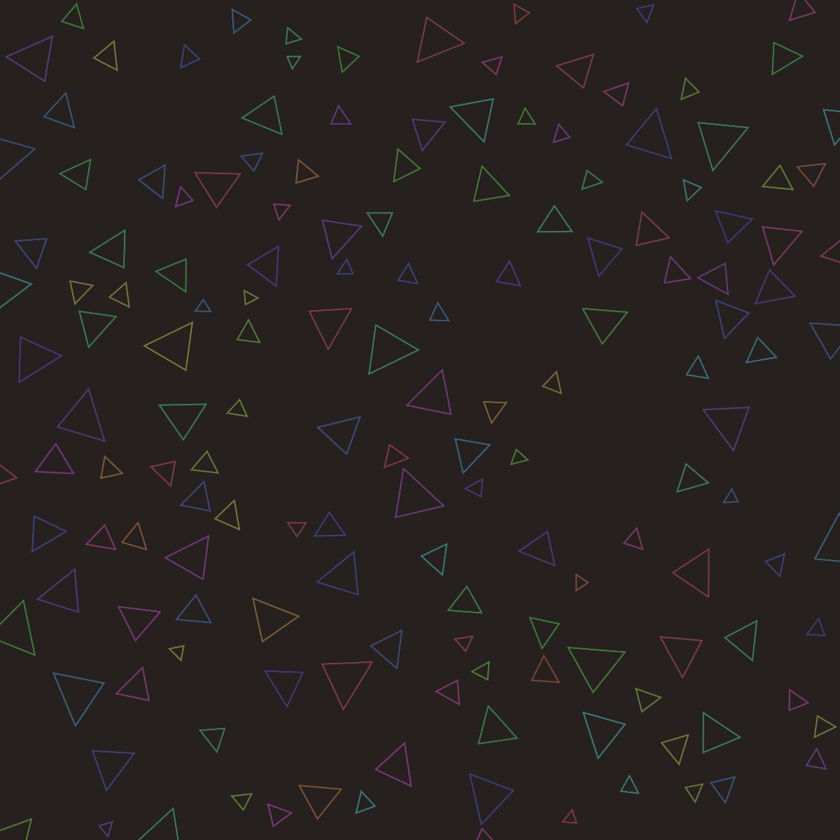 Packed Triangles