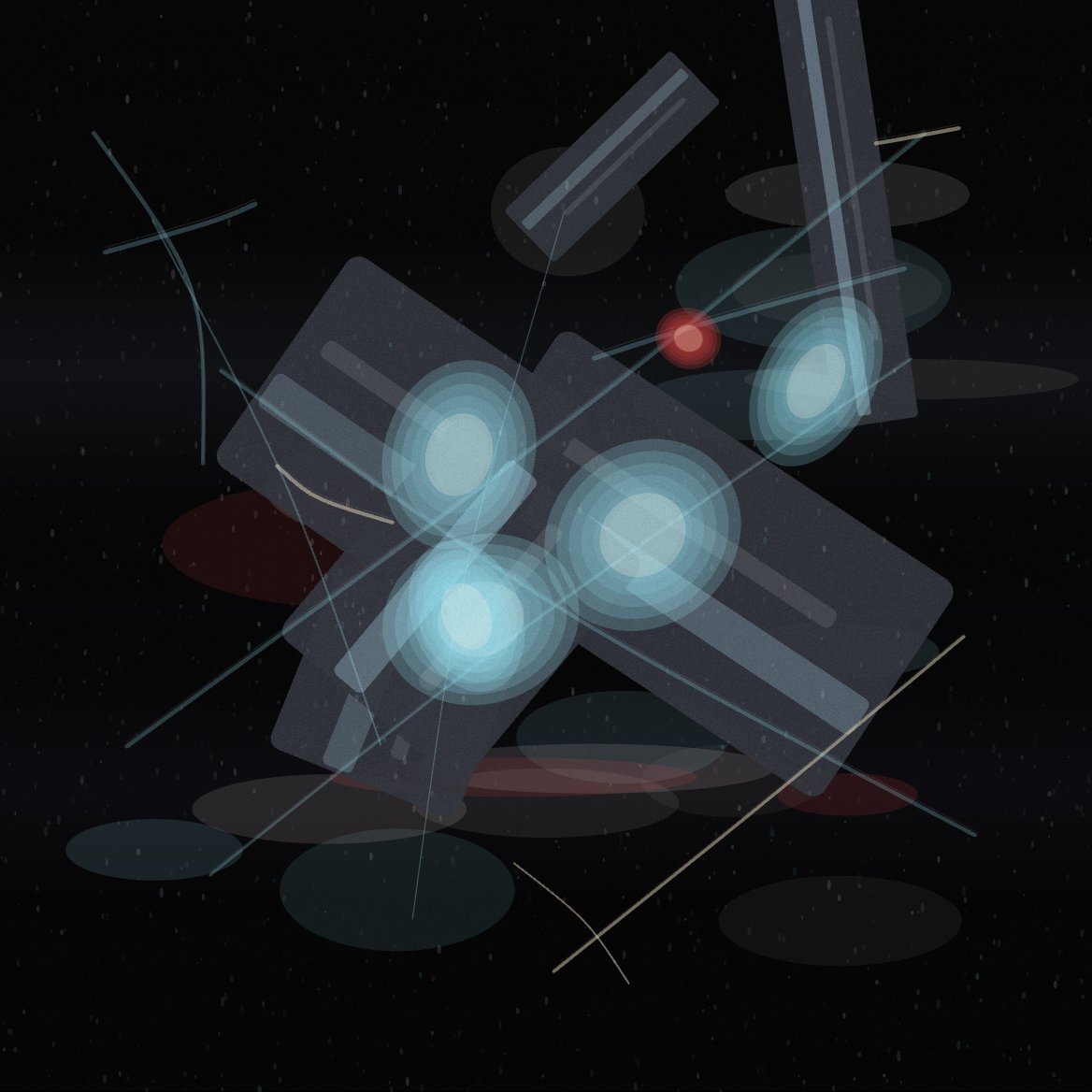 Charged Ruin with Cyan Pressure